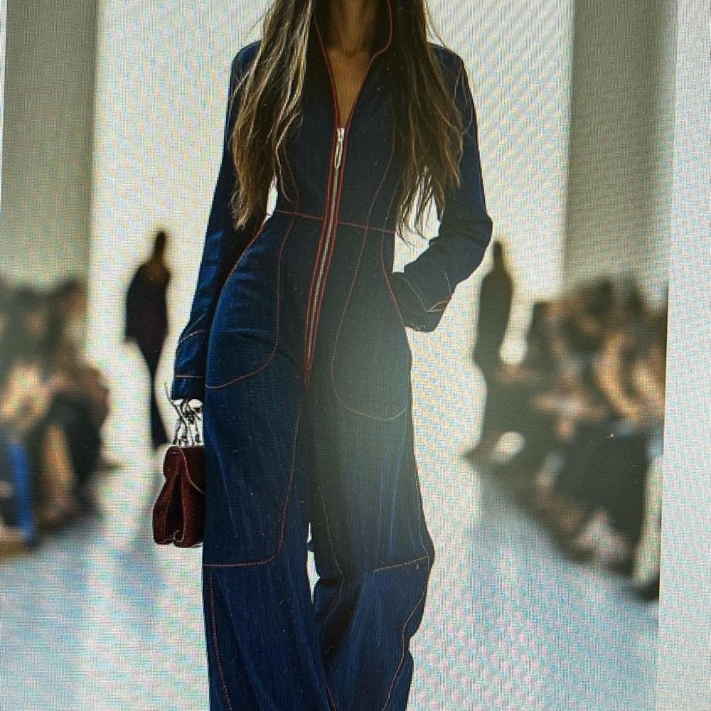 Navy Blue Slim Fit Jumpsuit